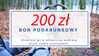 Bon podarunkowy  Odkrywcy Historii o wartości 200 zł.