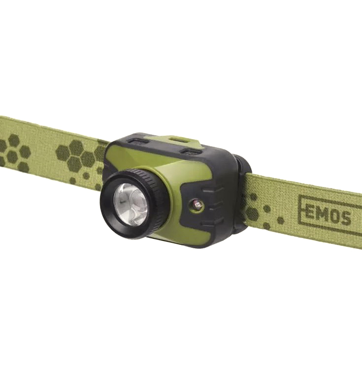 Latarka czołowa EMOS P3539 - LED CREE 330 lm, 200m 3x AAA z zoomem (3)