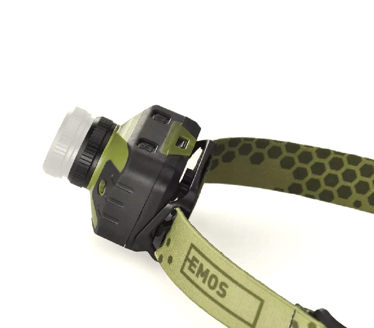 Latarka czołowa EMOS P3539 - LED CREE 330 lm, 200m 3x AAA z zoomem (2)
