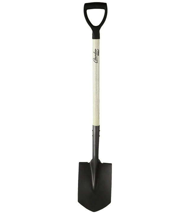 Szpadel ostry trzonek drewniany, uchwyt D tworzywo 120cm