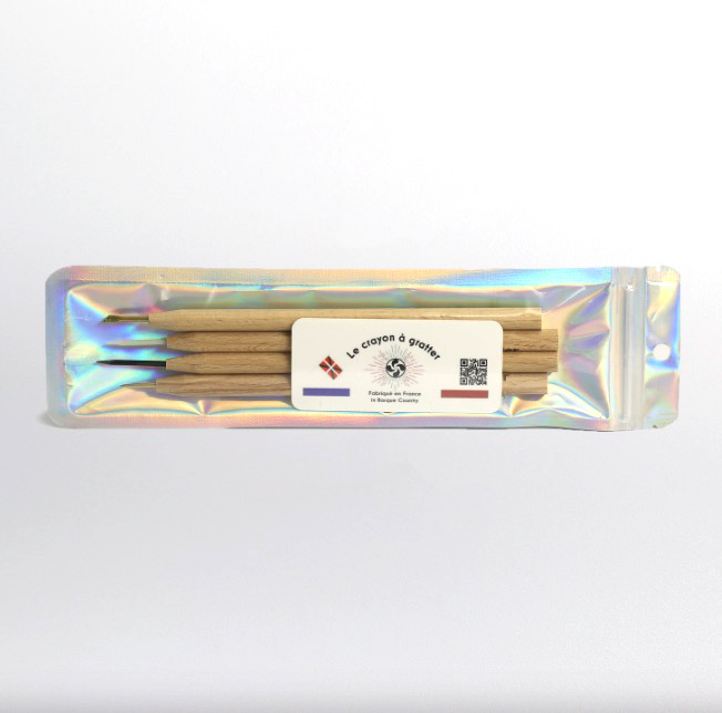 OŁÓWKI DO CZYSZCZENIA MONET LE CRAYON A GRATTER 4 SZT. (3)