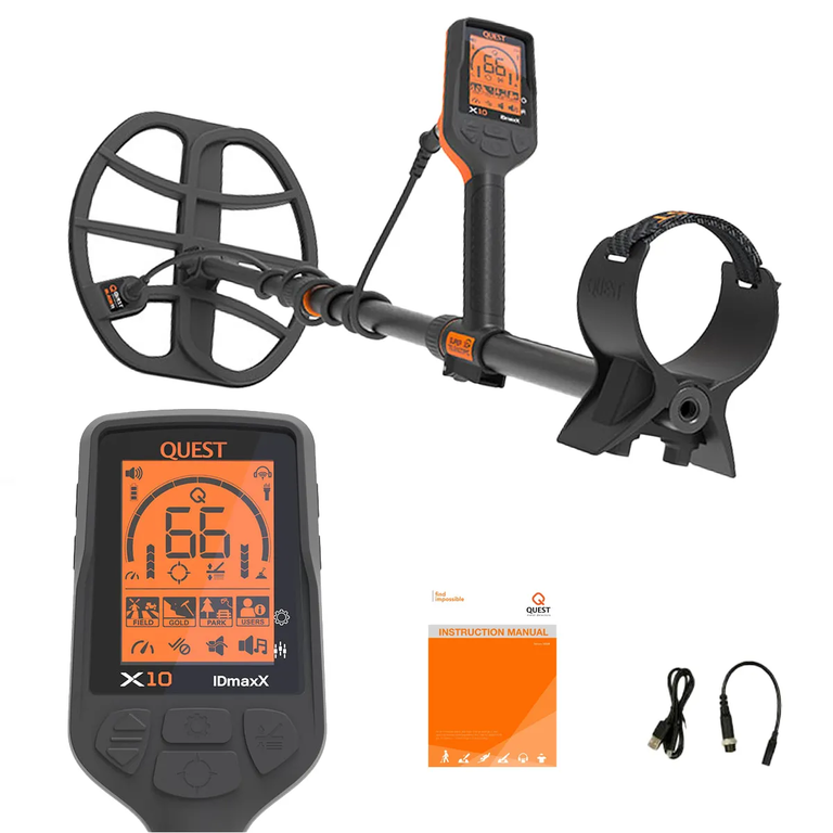 Wykrywaczy metali QUEST X10 IDMAXX