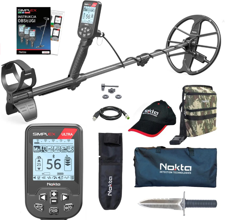 Wykrywacz metali Nokta Simplex Ultra -  Serious Beginner Pack 
