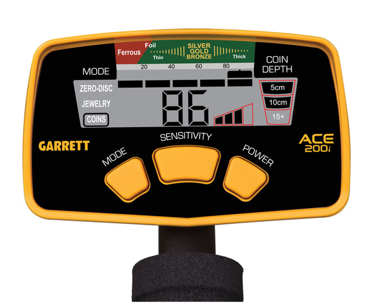 panel - GARRETT ACE 200i