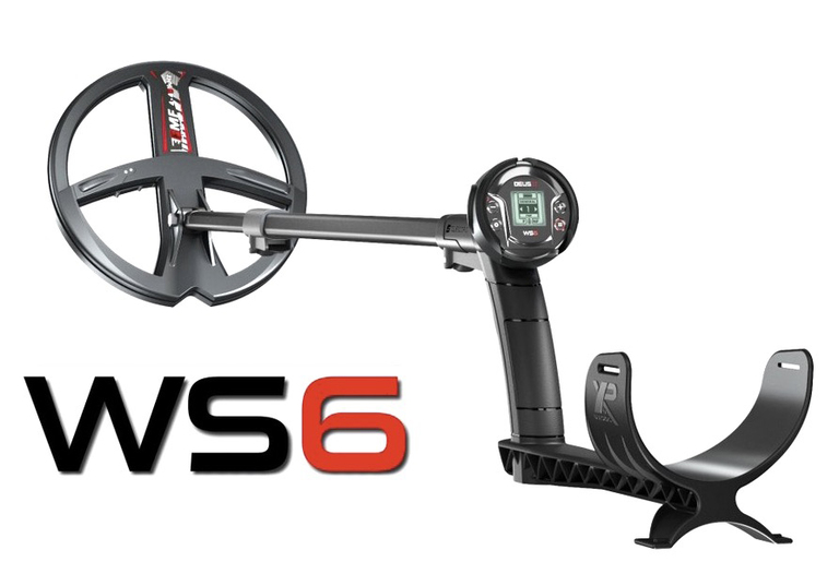 Wykrywacz metli Deus II ze słuchawkii WS6 FMF 22m (9”), WSA XL ST  (STEREO) (2)