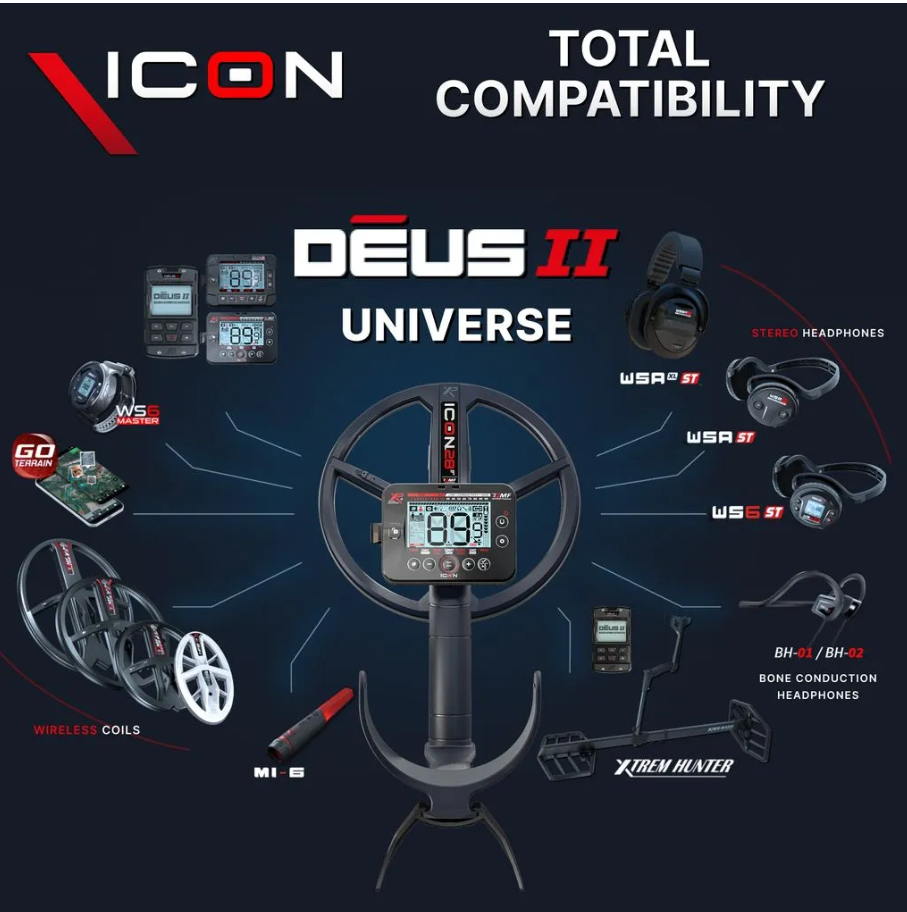 Wykrywacz metali XP ICON FMF –wodoszczelny  z sondą 28cm (11